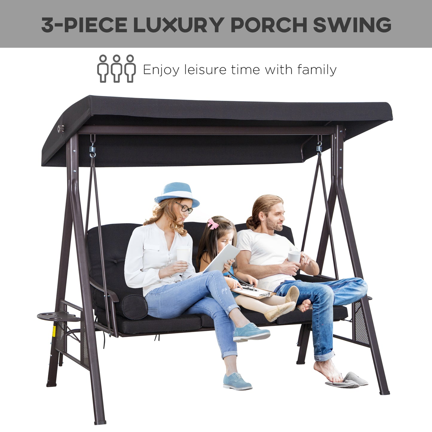 outsunny-swing-chair-hammock-chair-3-seater-canopy-cushion-shelter-outdoor-bench-black