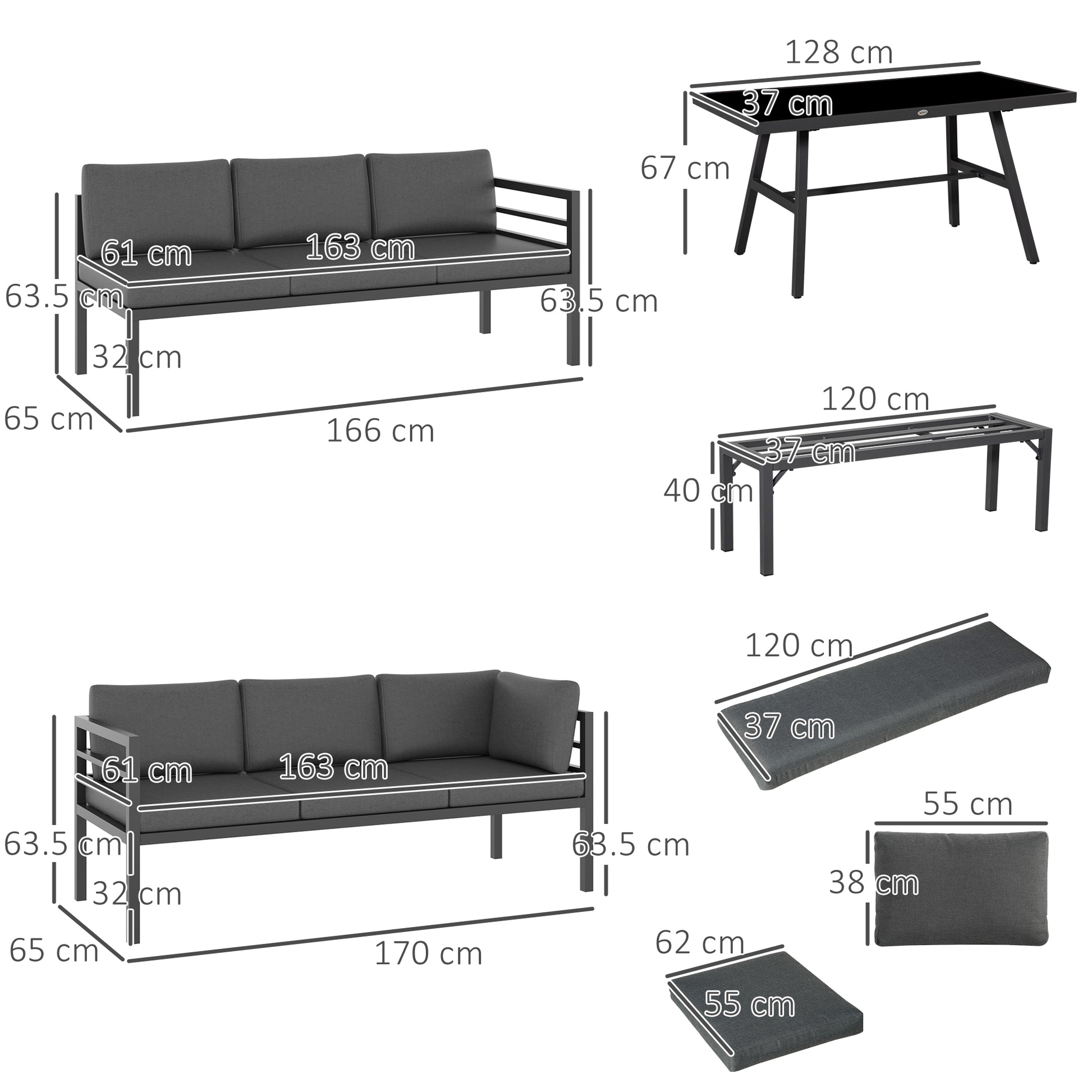 outsunny-4-piece-l-shaped-garden-furniture-set-8-seater-aluminium-outdoor-dining-set-conversation-sofa-set-w-bench-dining-table-cushions-grey