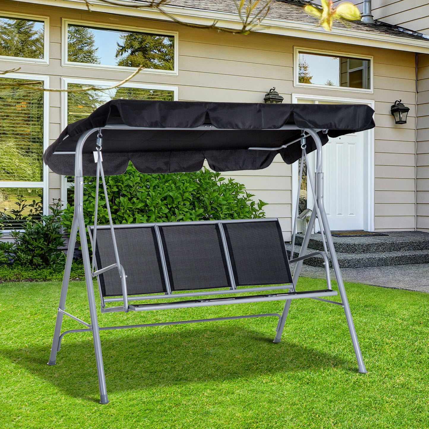 outsunny-3-seater-patio-swing-chair-garden-hammock-bench-rock-shelter-shade-metal-black