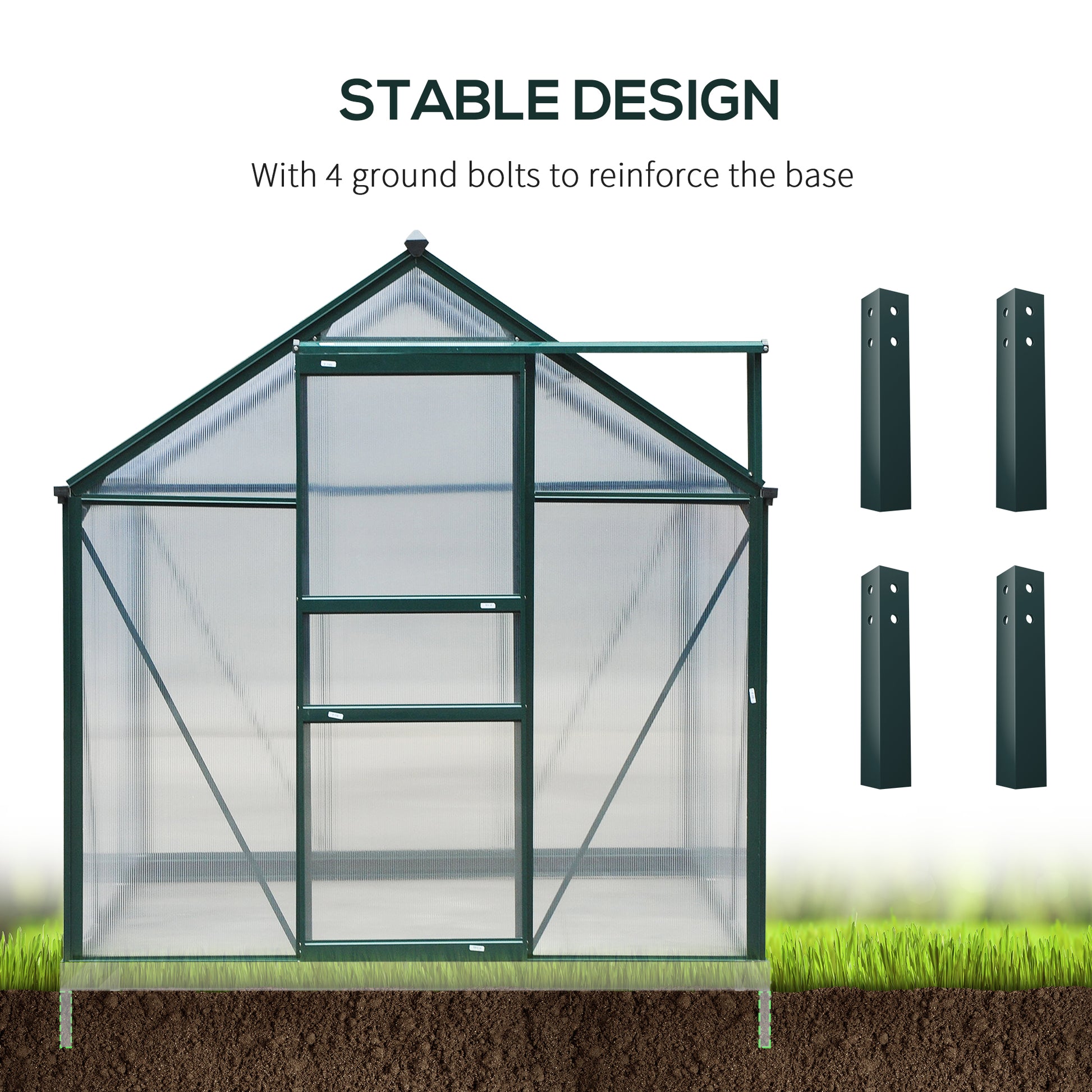 outsunny-large-walk-in-greenhouse-aluminium-frame-greenhouse-garden-plants-grow-galvanized-base-w-slide-door-6-x-8-ft