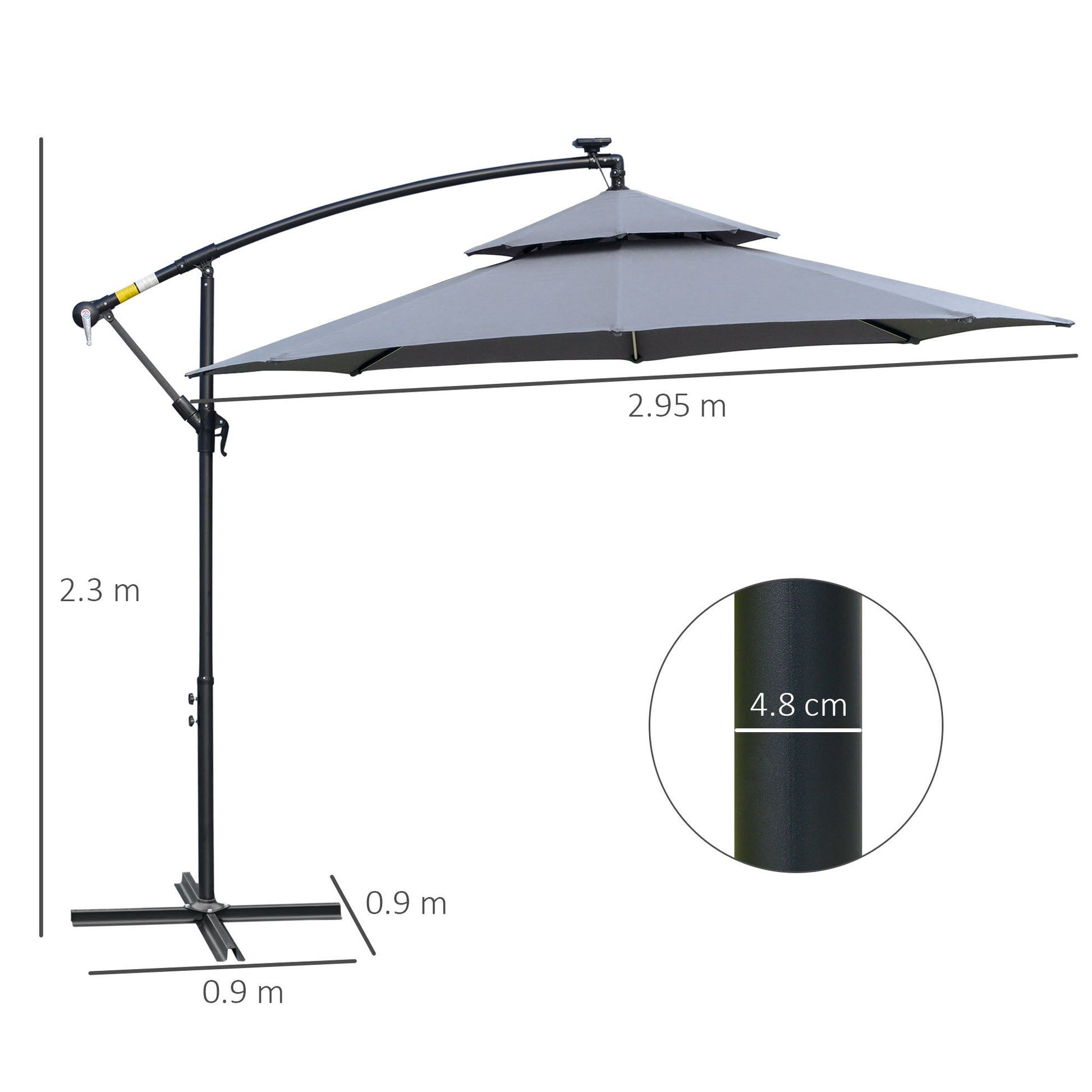 outsunny-3m-cantilever-banana-parasol-hanging-umbrella-with-double-roof-led-solar-lights-crank-8-sturdy-ribs-and-cross-base-for-outdoor-garden