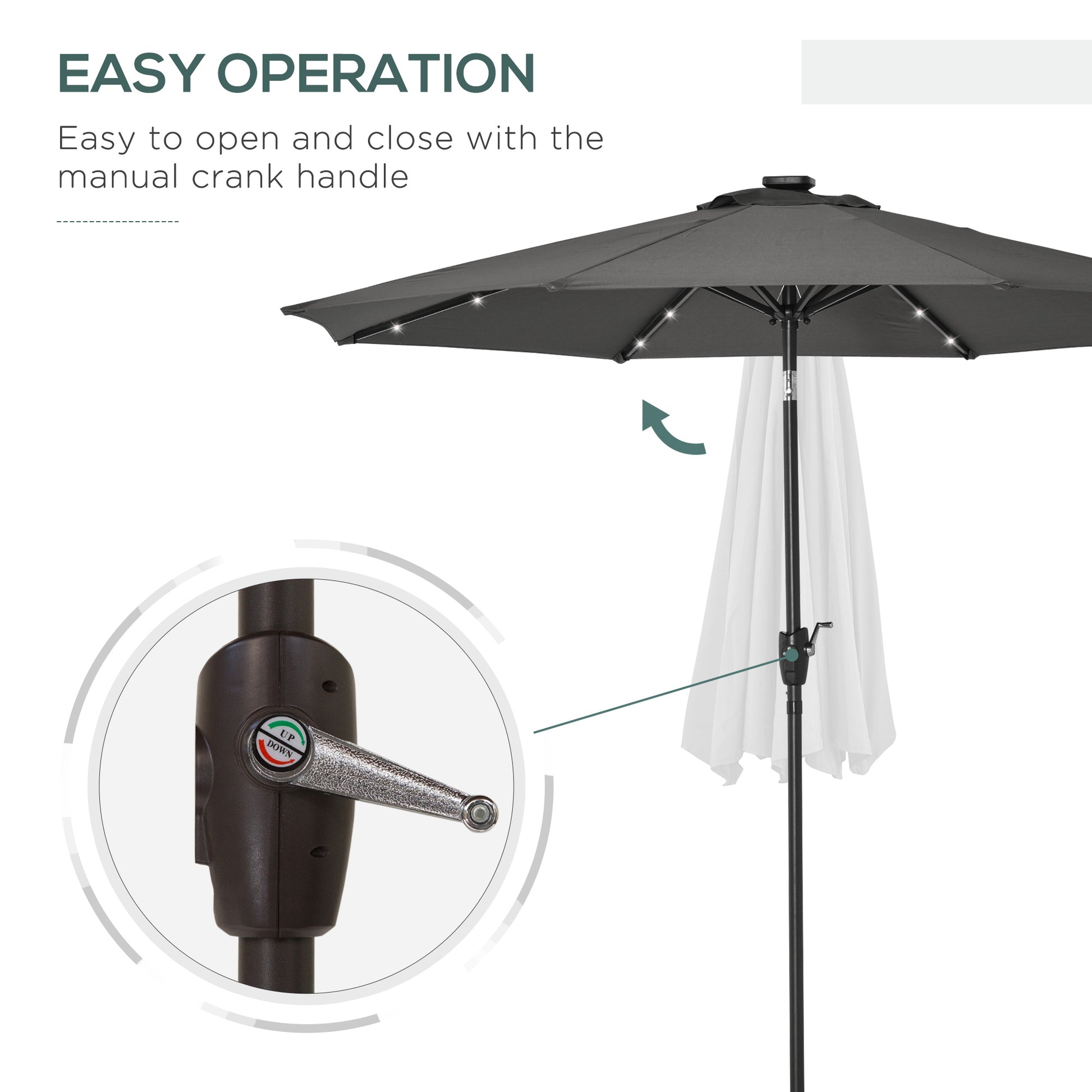 outsunny-garden-24-led-light-parasol-outdoor-tilt-sun-umbrella-patio-club-party-event-manual-sun-shade-w-hand-crank-grey