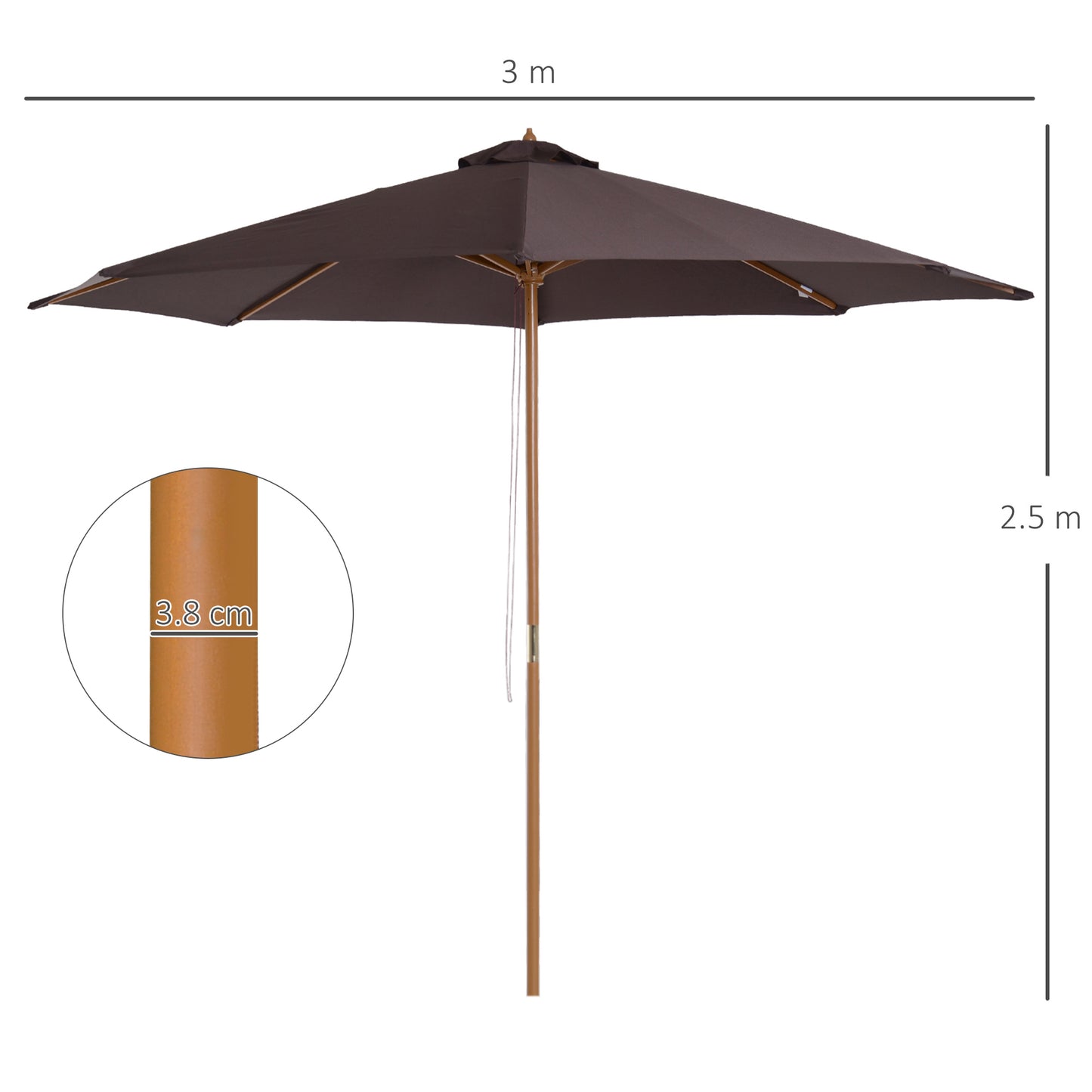 outsunny-3m-bamboo-wooden-market-patio-umbrella-garden-parasol-outdoor-sunshade-canopy-8-ribs-coffee