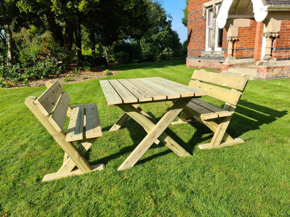 Ashcombe Table Set Sits 4