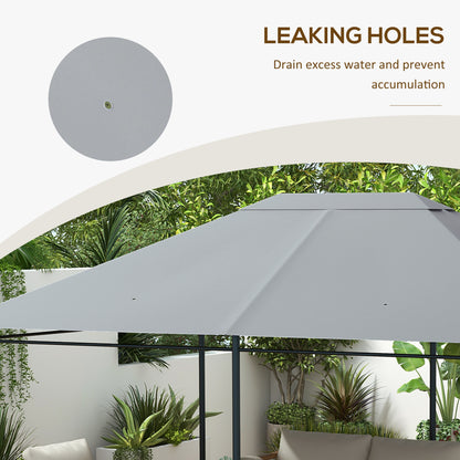 outsunny-3-x-4m-gazebo-canopy-replacement-cover-gazebo-roof-replacement-top-cover-only-light-grey