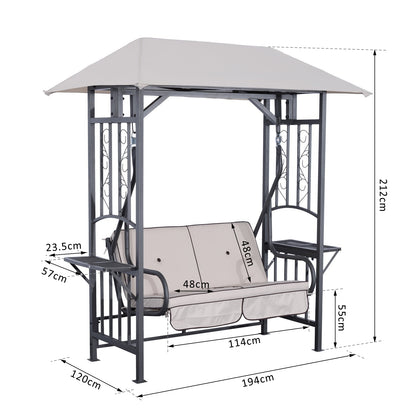 outsunny-outdoor-garden-2-seater-canopy-swing-chair-seat-porch-loveseat-vintage-hammock-cushioned-seat-w-and-side-drink-panel