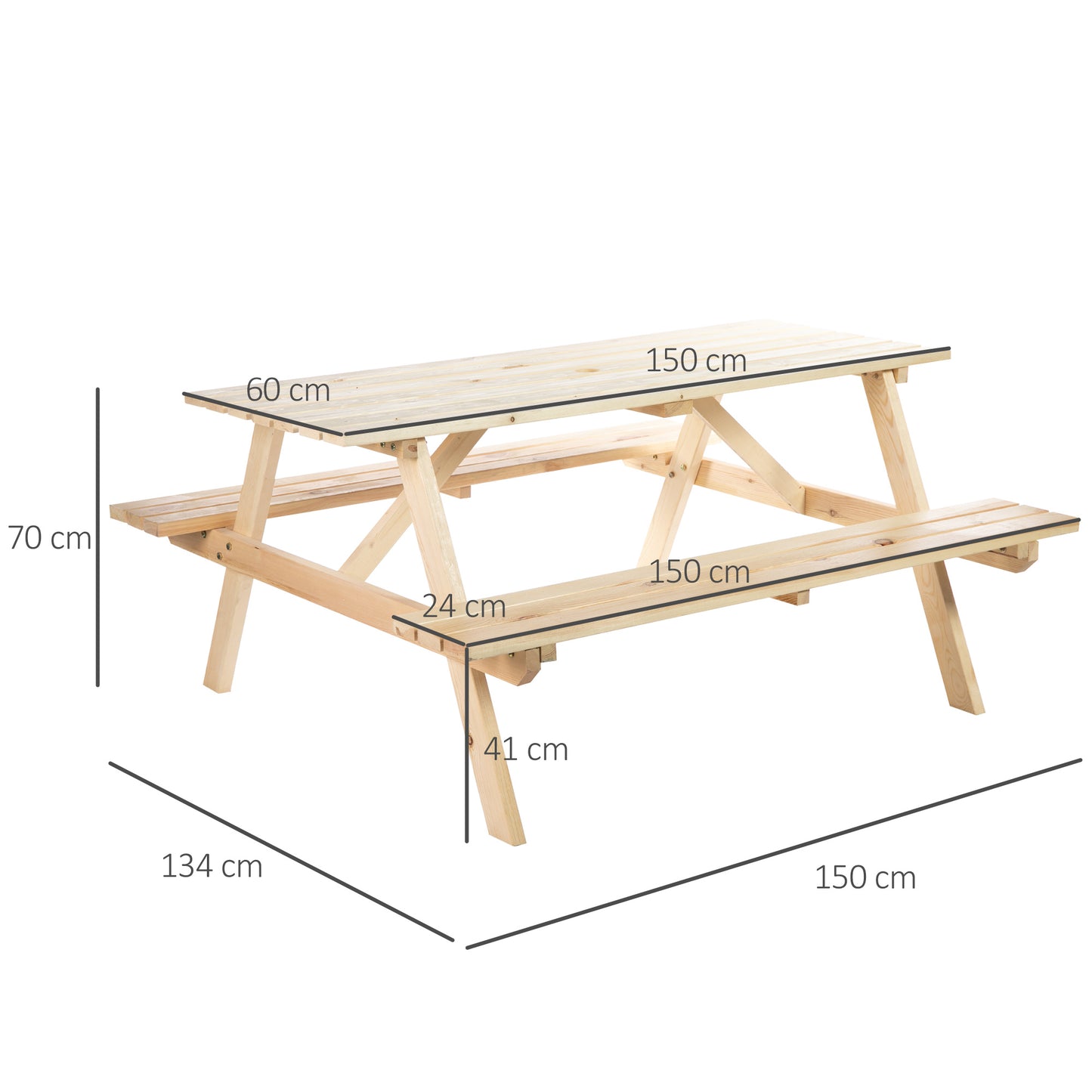 outsunny-4-seater-wooden-picnic-table-bench-for-outdoor-garden-or-patio-w-parasol-cutout-150-cm