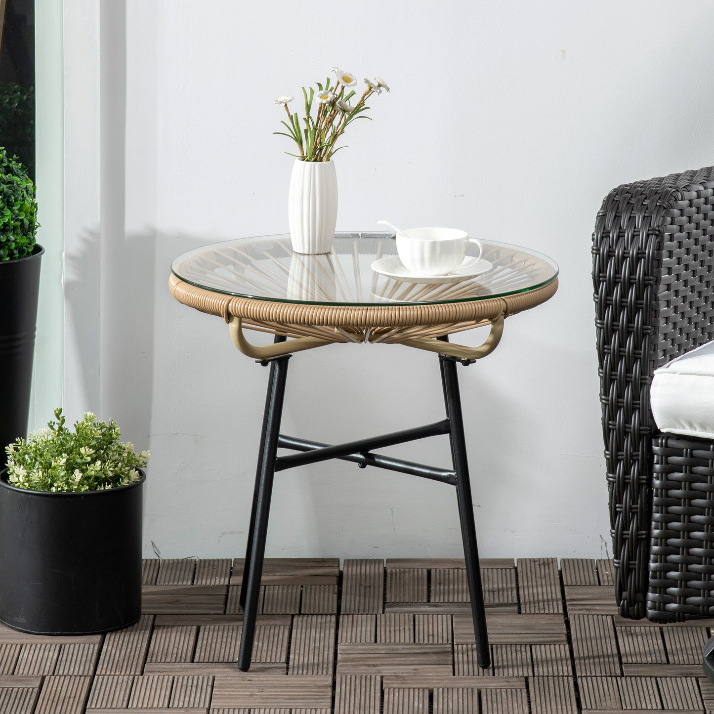 outsunny-rattan-side-table-round-outdoor-coffee-table-with-round-pe-rattan-and-tempered-glass-table-top-for-patio-garden-balcony-black