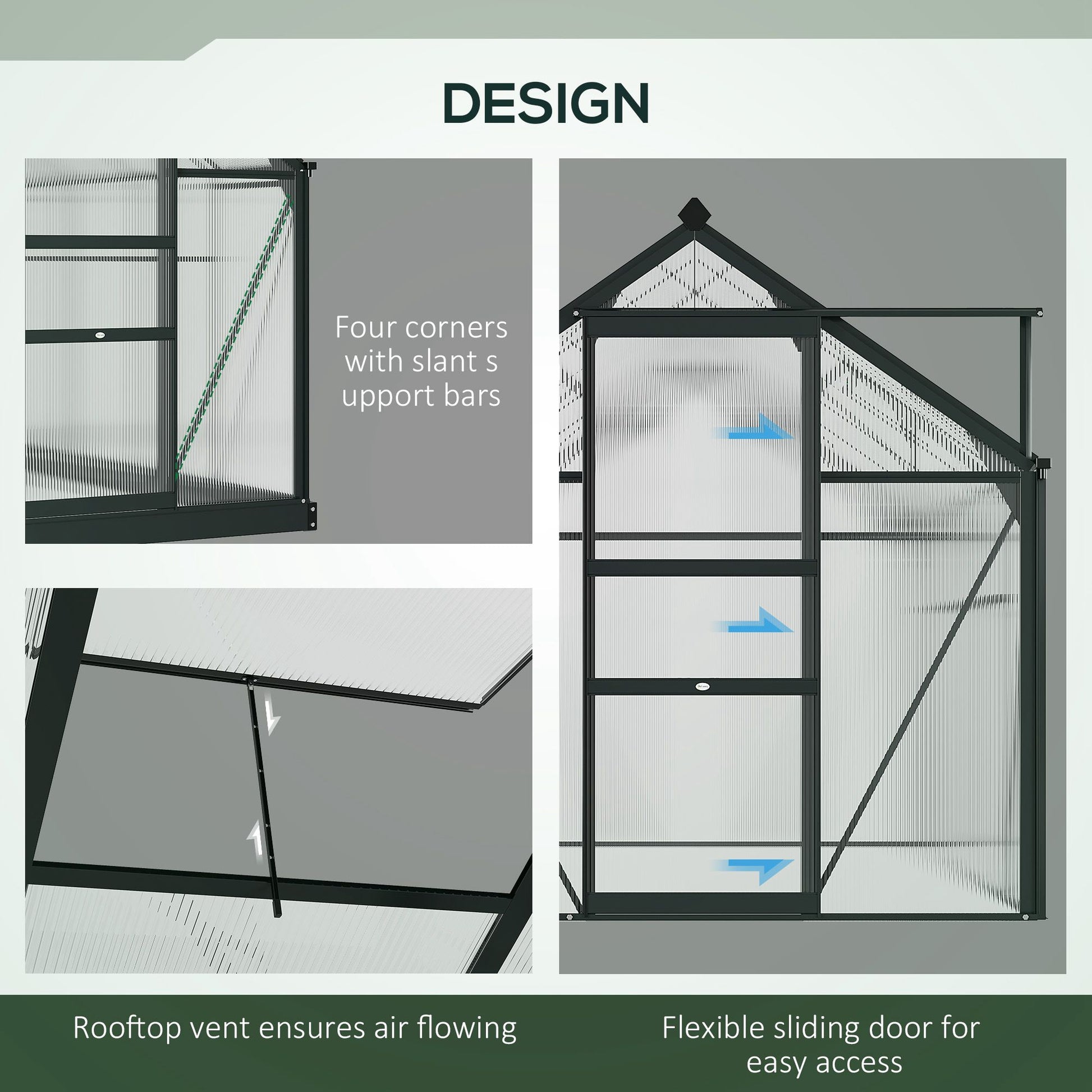 outsunny-clear-polycarbonate-greenhouse-large-walk-in-green-house-garden-plants-grow-galvanized-base-aluminium-frame-with-slide-door-6-x-10ft