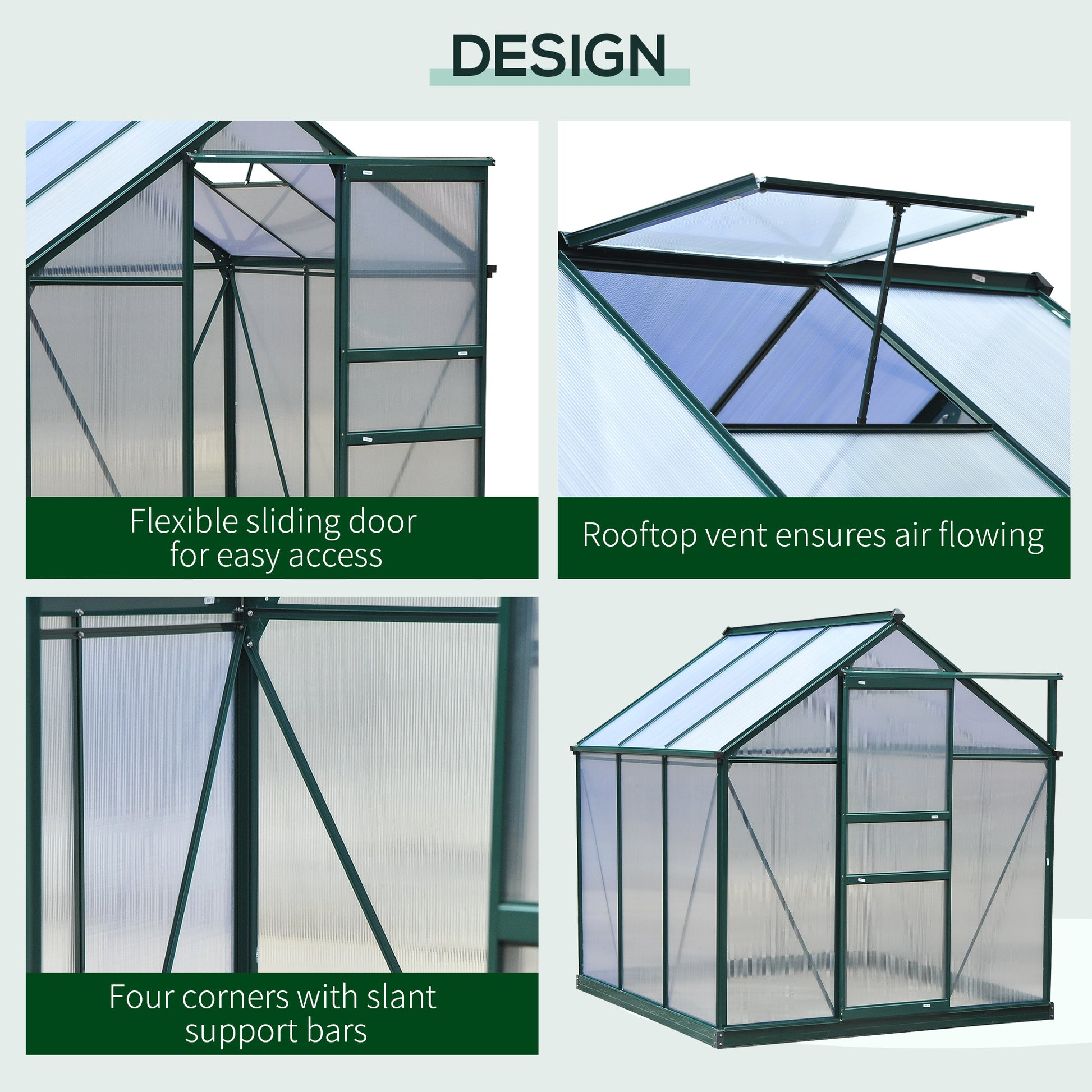 outsunny-large-walk-in-greenhouse-polycarbonate-garden-greenhouse-plants-grow-galvanized-base-aluminium-frame-w-slide-door-6-x-6-ft