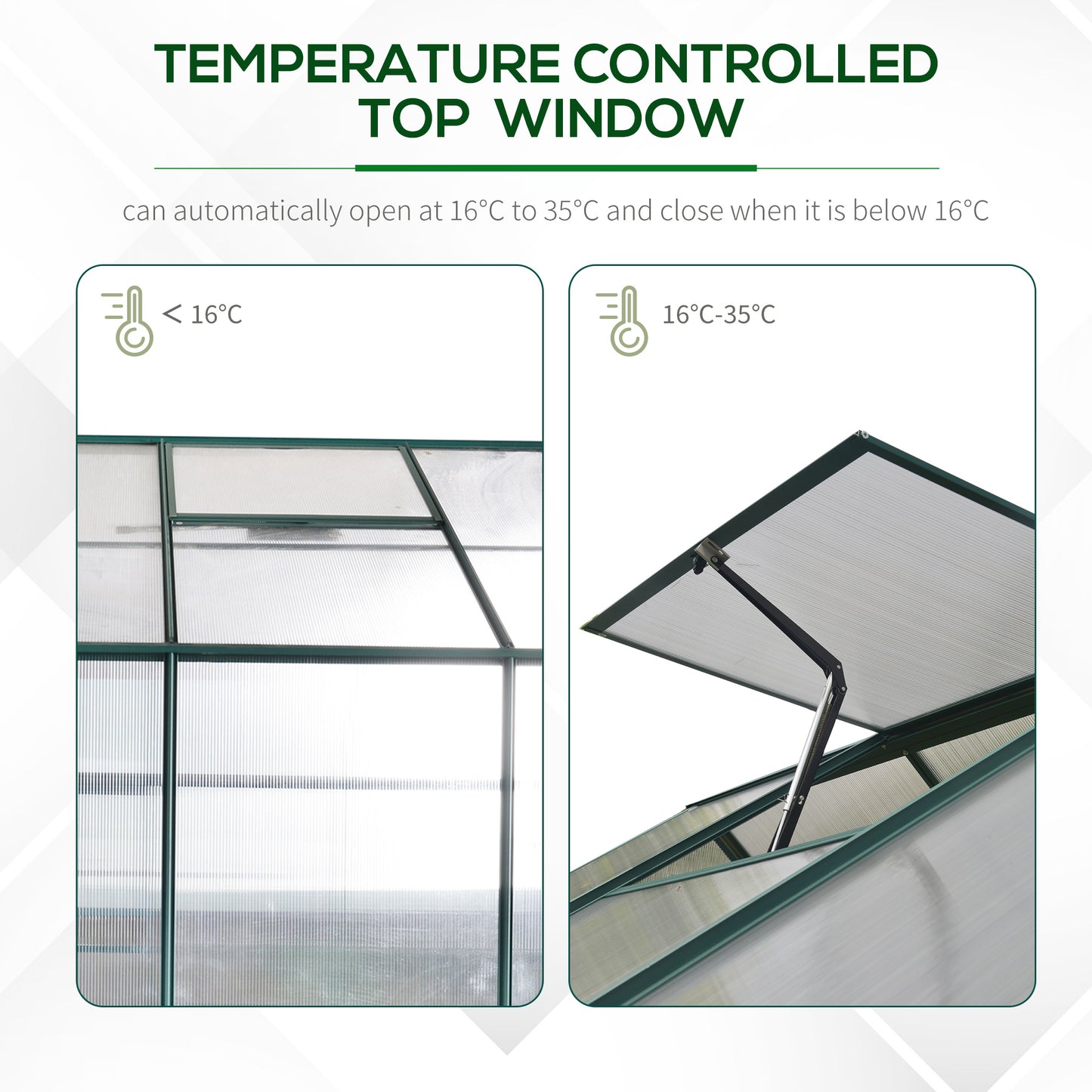 outsunny-garden-walk-in-aluminium-greenhouse-polycarbonate-with-plant-bed-temperature-controlled-window-foundation-6-x-8ft