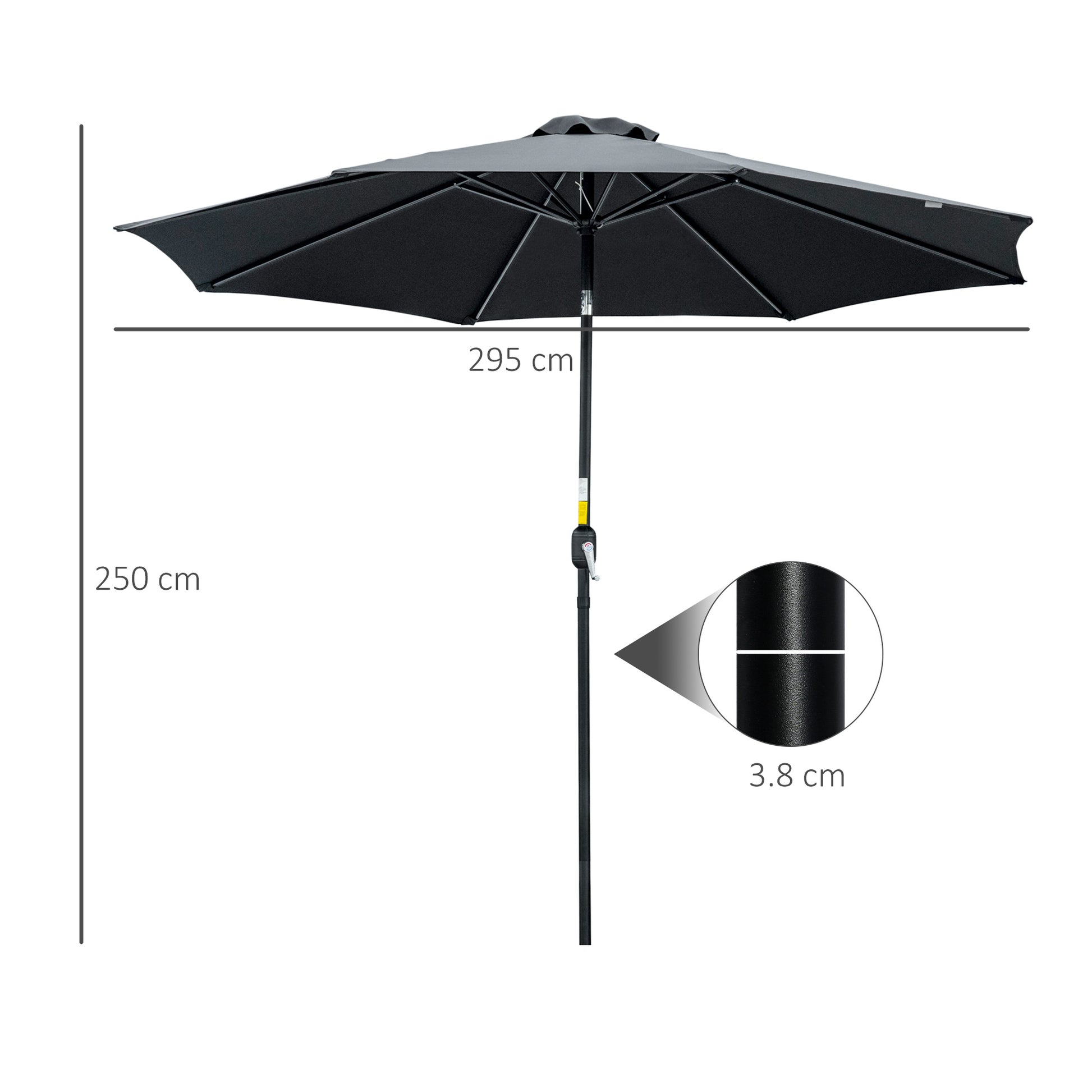 outsunny-3m-tilting-parasol-garden-umbrellas-outdoor-sun-shade-with-8-ribs-tilt-and-crank-handle-for-balcony-bench-garden-black