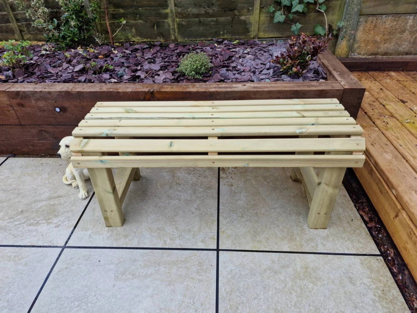 Churnet Backless Bench