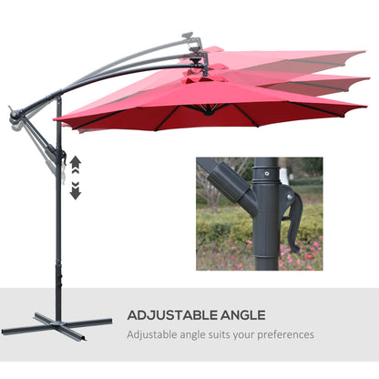 outsunny-3m-led-patio-banana-umbrella-cantilever-parasol-w-crank-cross-base-hanging-offset-umbrella-frame-steel-aluminium-garden-table-outdoor-red