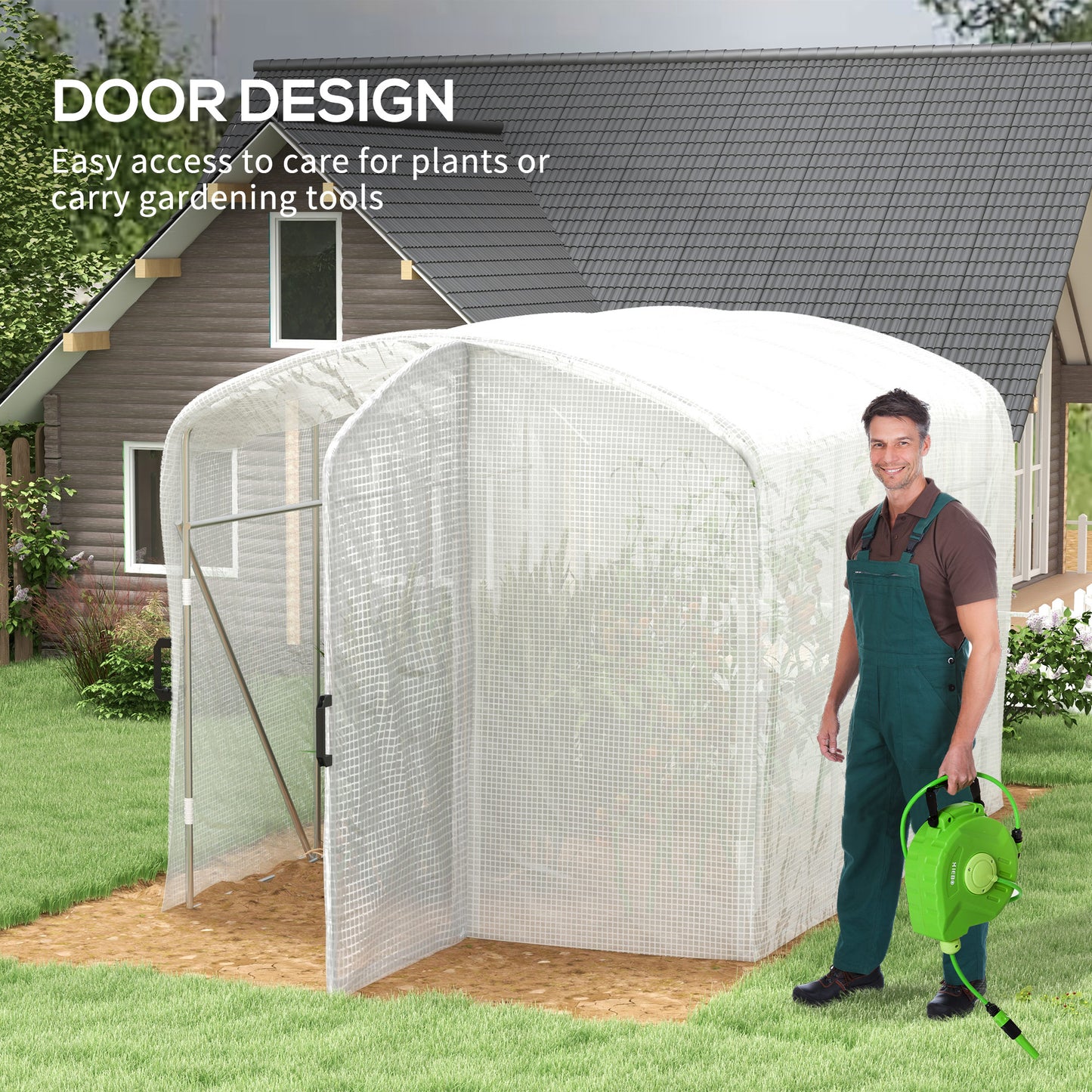 outsunny-polytunnel-greenhouse-walk-in-grow-house-with-uv-resistant-pe-cover-door-and-galvanised-steel-frame-2-x-2-x-2m-white