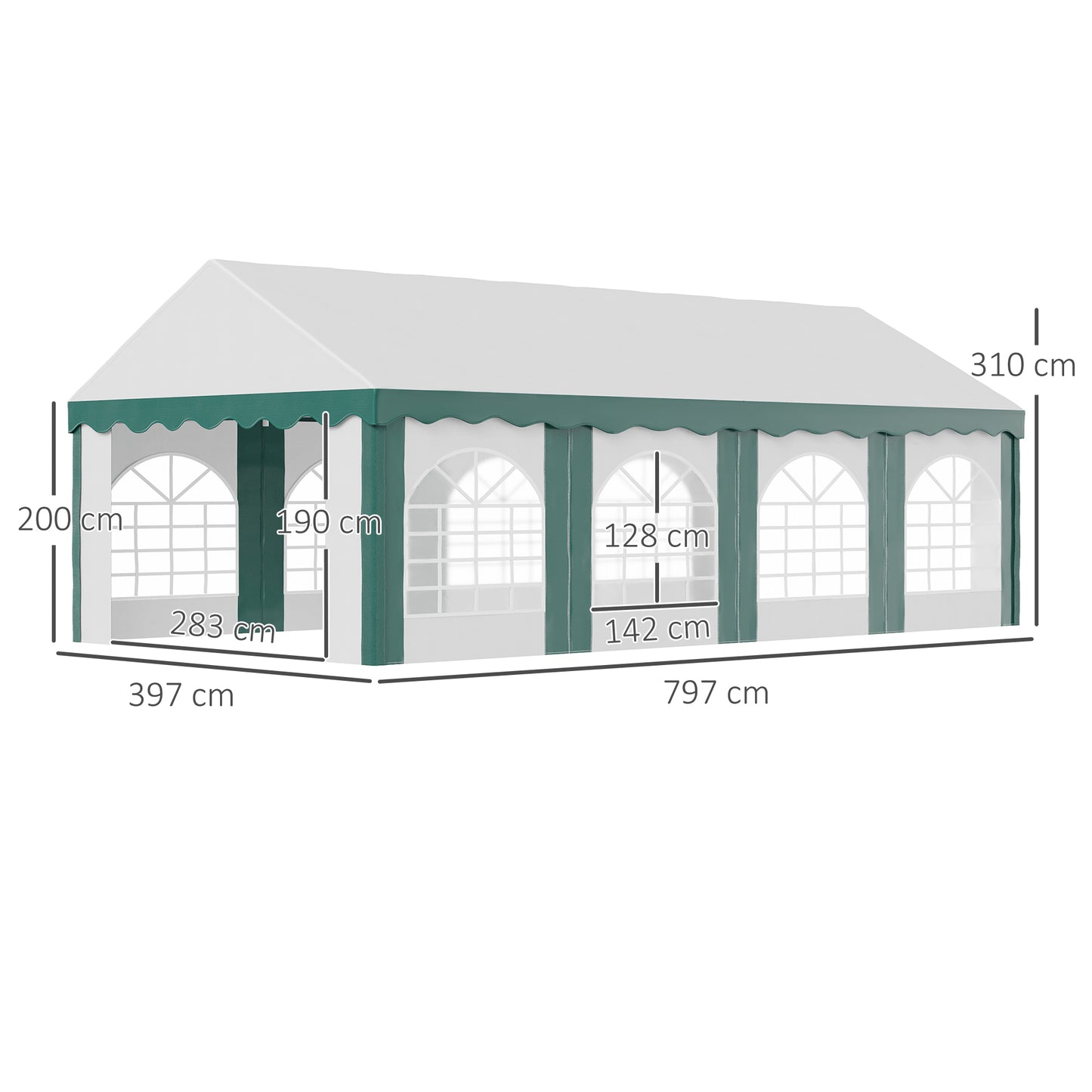 outsunny-8-x-4m-garden-gazebo-with-sides-galvanised-marquee-party-tent-with-eight-windows-and-double-doors-for-parties-wedding-and-events