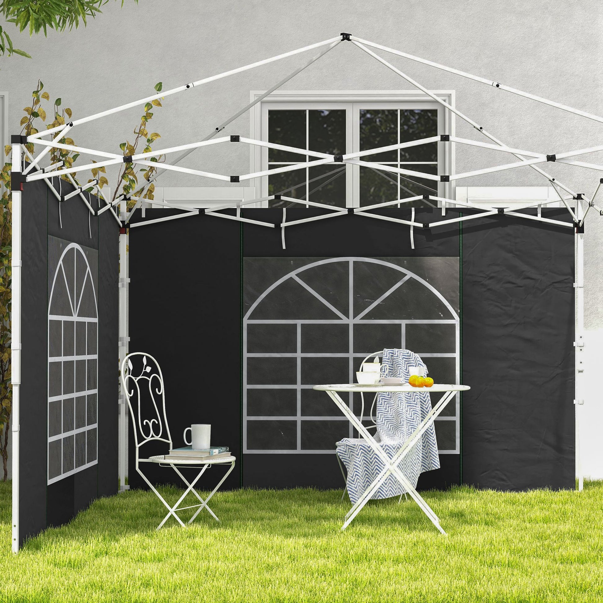 outsunny-gazebo-side-panels-2-pack-sides-replacement-for-3x3m-or-3x6m-pop-up-gazebo-with-windows-and-doors-black