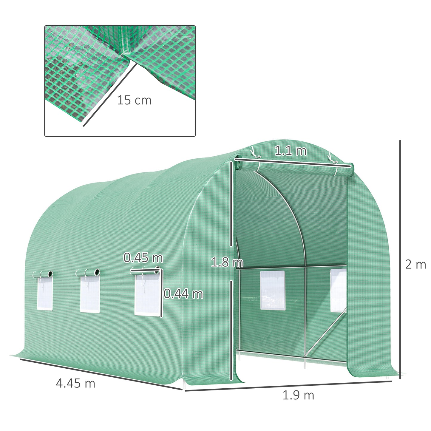 outsunny-4-5m-x-2m-x-2m-walk-in-tunnel-greenhouse-garden-plant-growing-house-with-door-and-ventilation-window-green