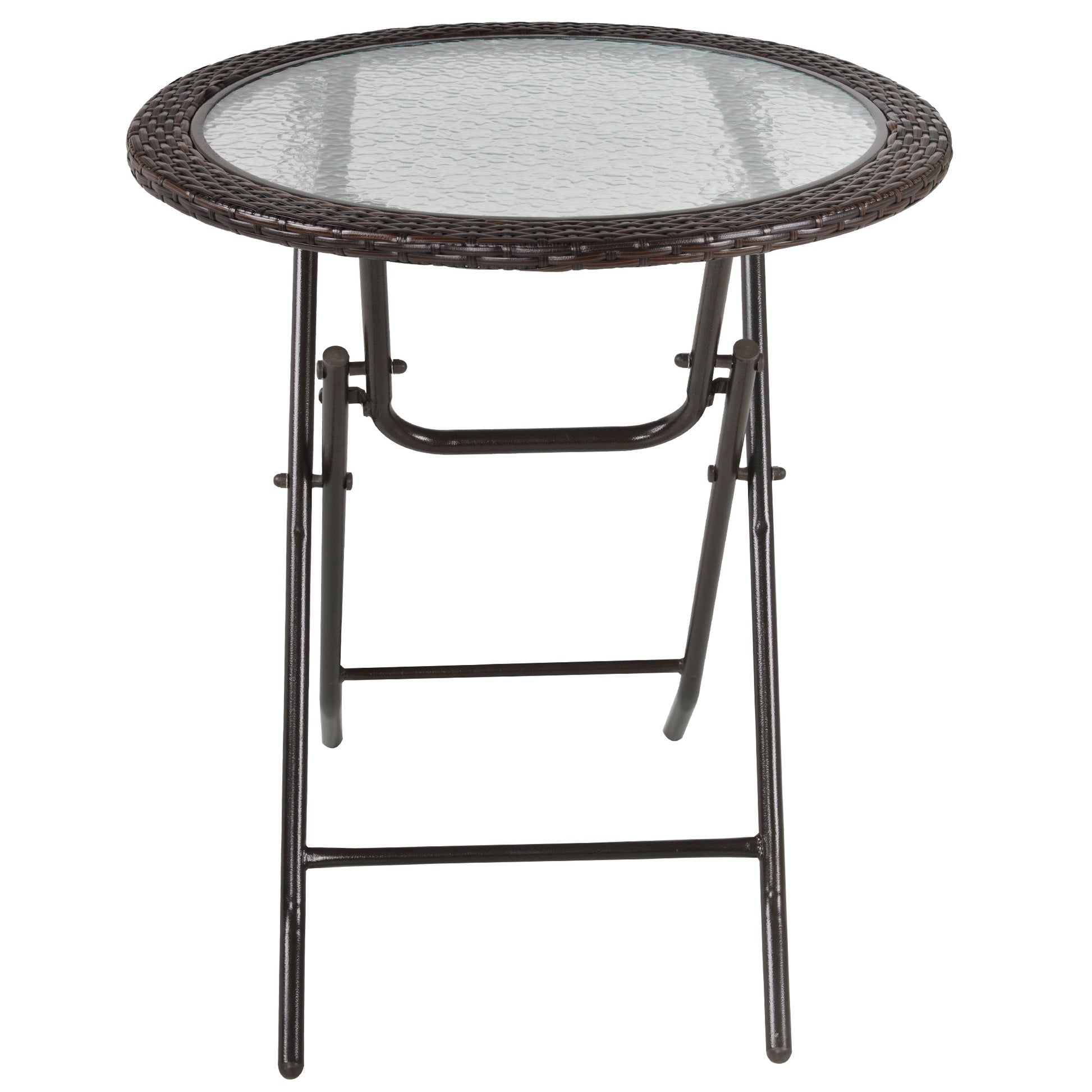 outsunny-folding-round-tempered-glass-metal-table-with-brown-rattan-edging