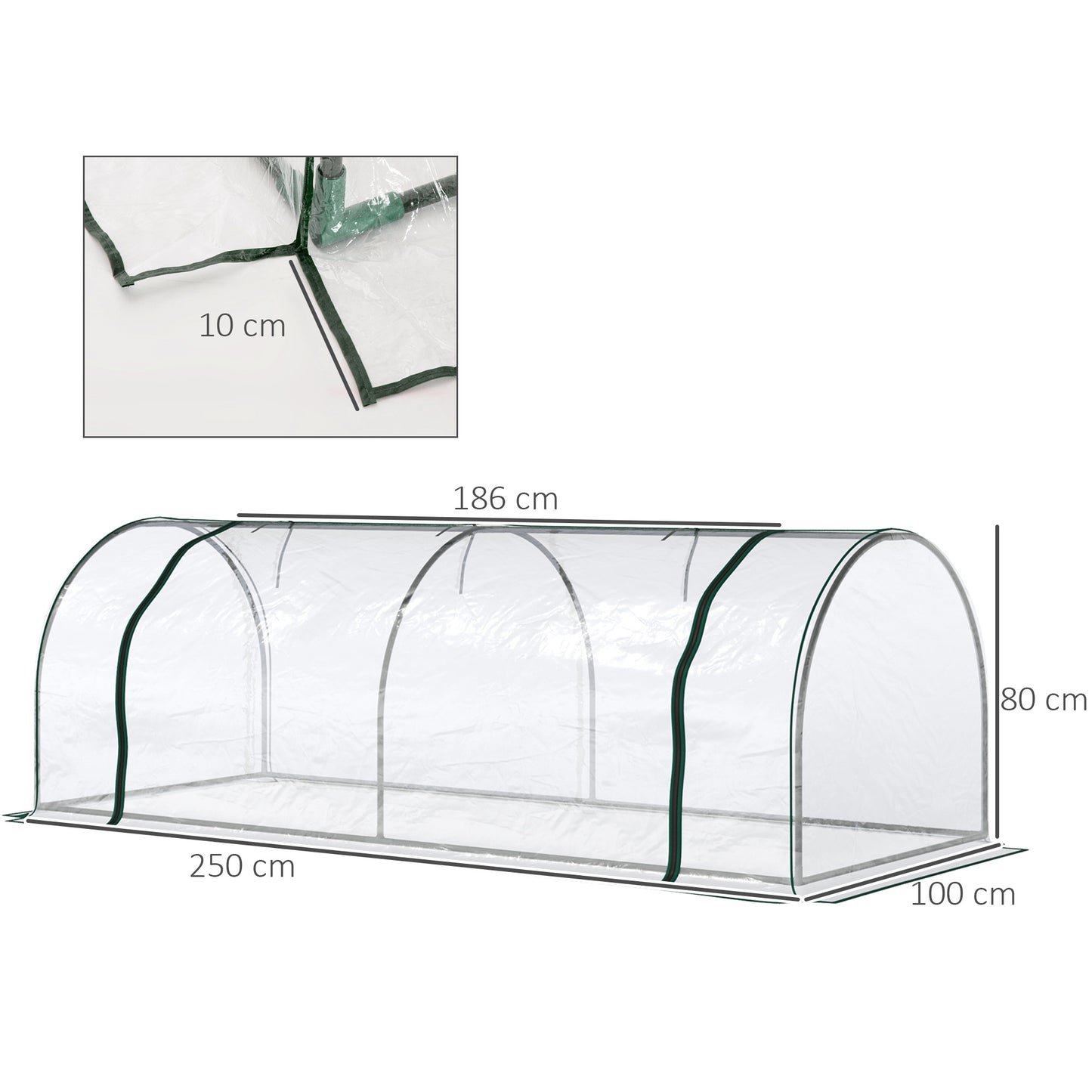 outsunny-tunnel-greenhouse-green-grow-house-for-garden-outdoor-steel-frame-pvc-cover-transparent-250-x-100-x-80cm