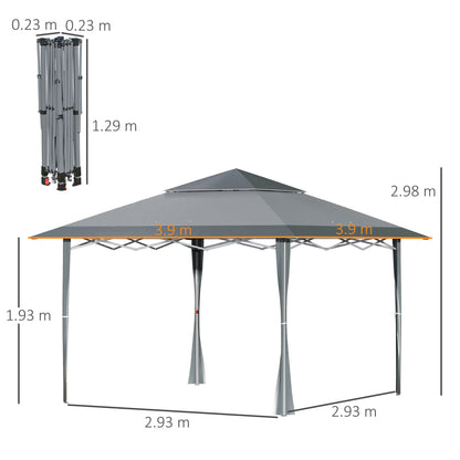 outsunny-4-x-4m-pop-up-gazebo-double-roof-canopy-tent-with-roller-bag-adjustable-legs-outdoor-party-steel-frame-dark-grey