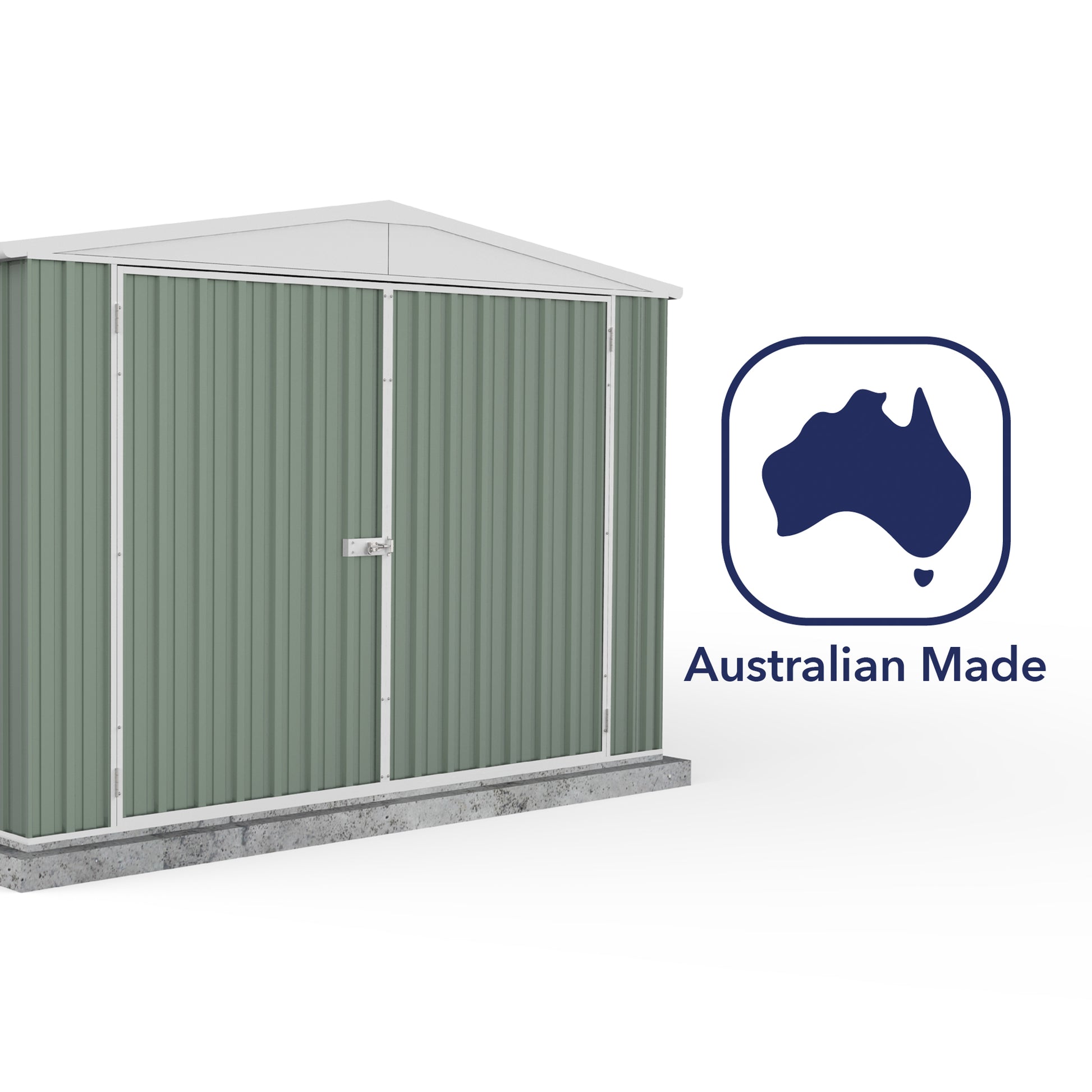 Absco Utility Workshop 3M X 6M (Pale Eucalyptus)