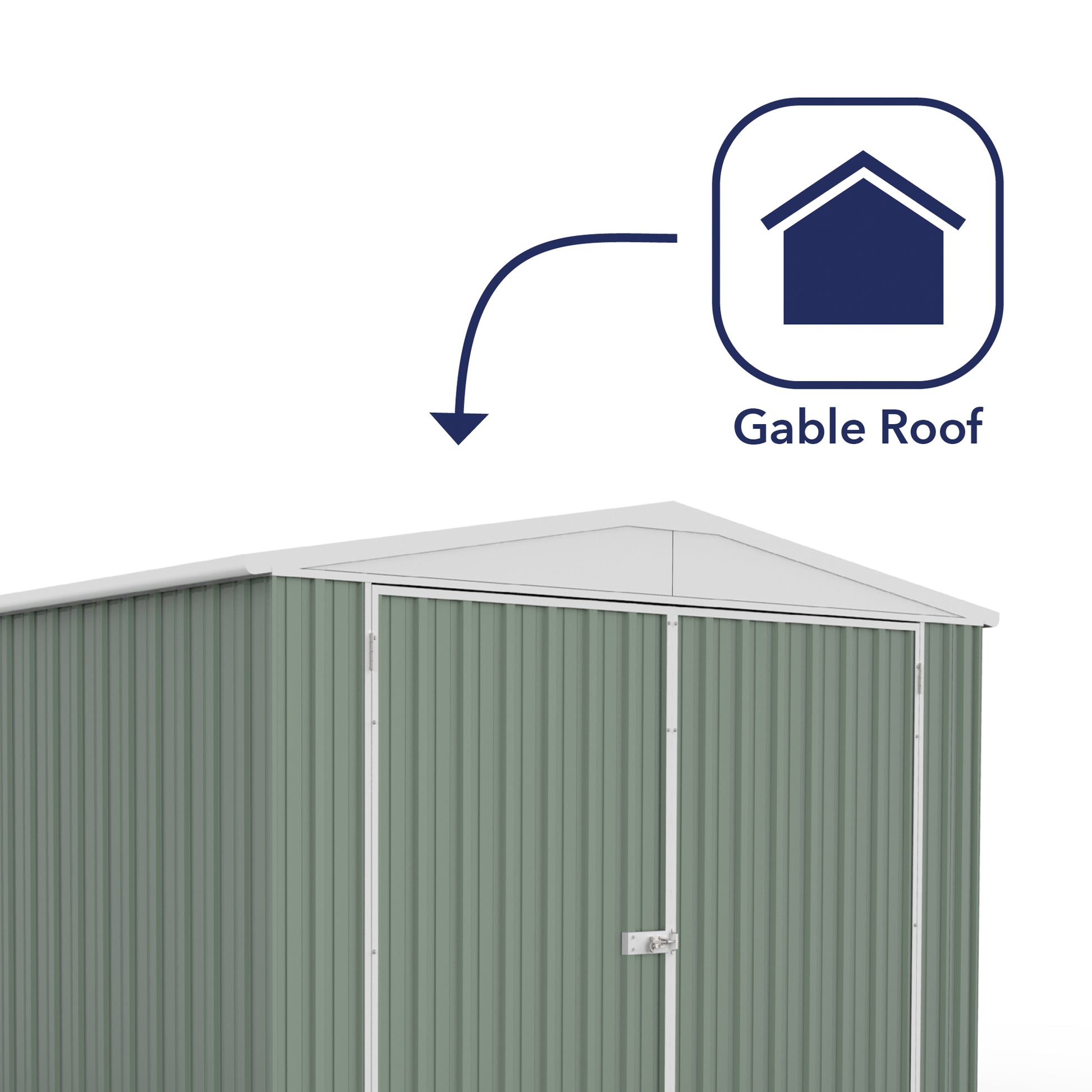 Absco Utility Workshop 3M X 6M (Pale Eucalyptus)