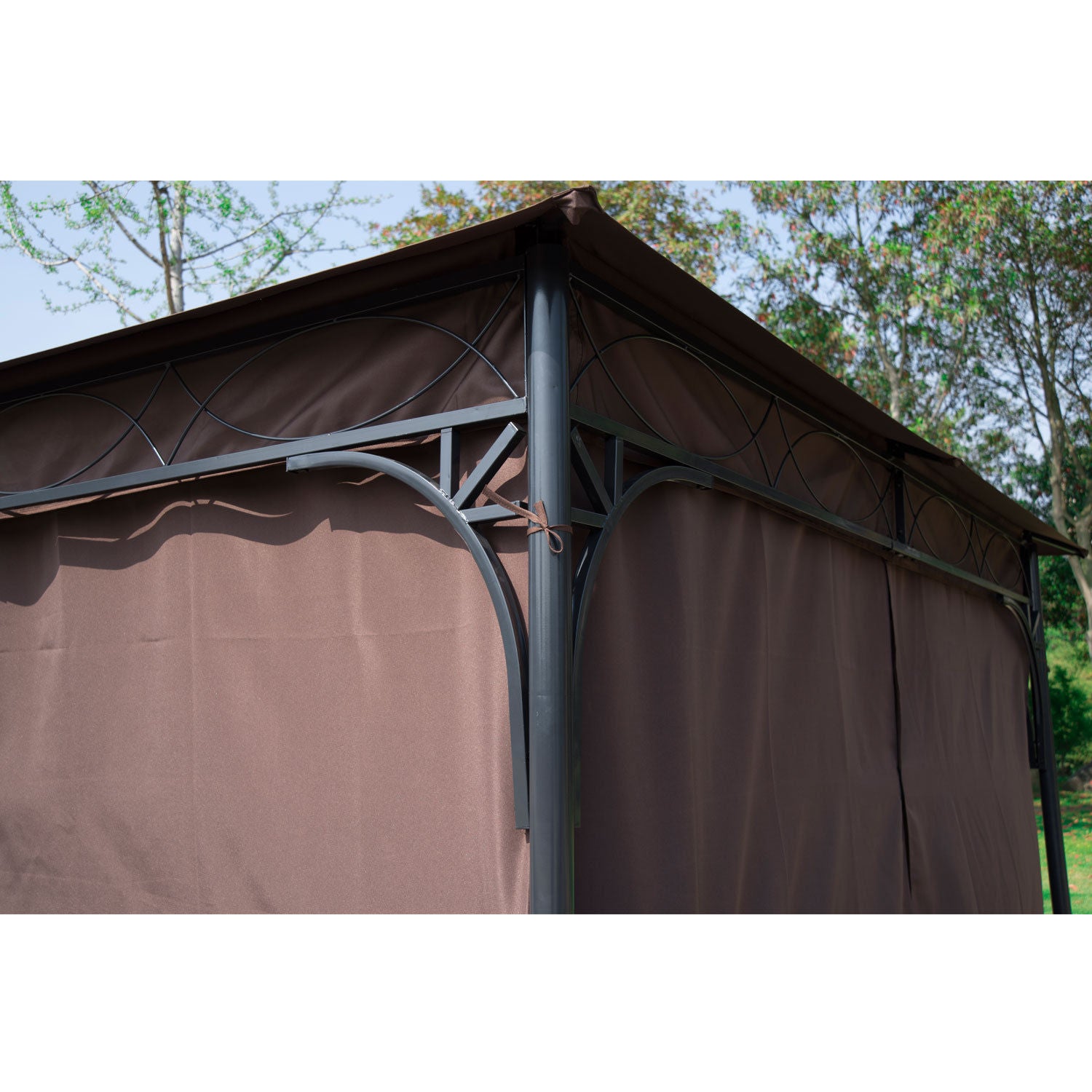 outsunny-3x3-m-gazebo-pavilion-coffee