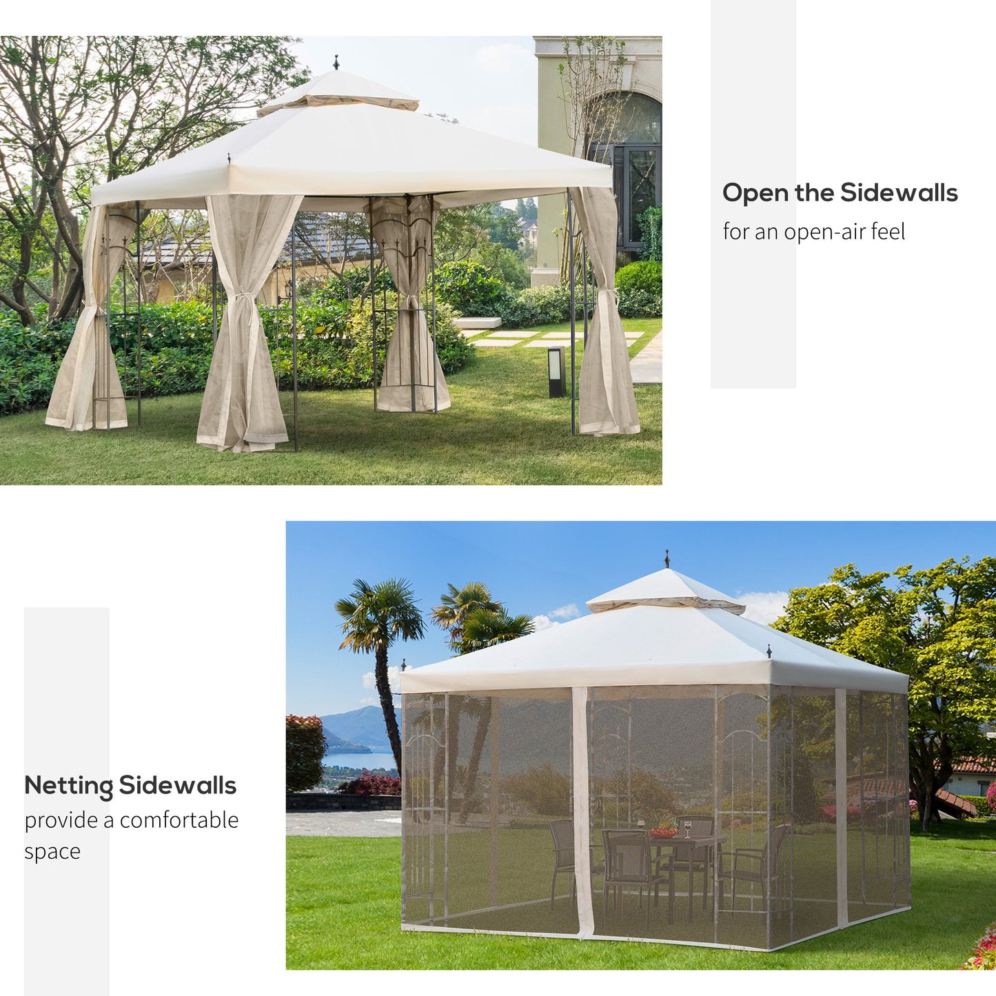 outsunny-300x300cm-garden-gazebo-double-top-outdoor-canopy-patio-event-party-tent-backyard-sun-shade-with-mesh-curtain-beige