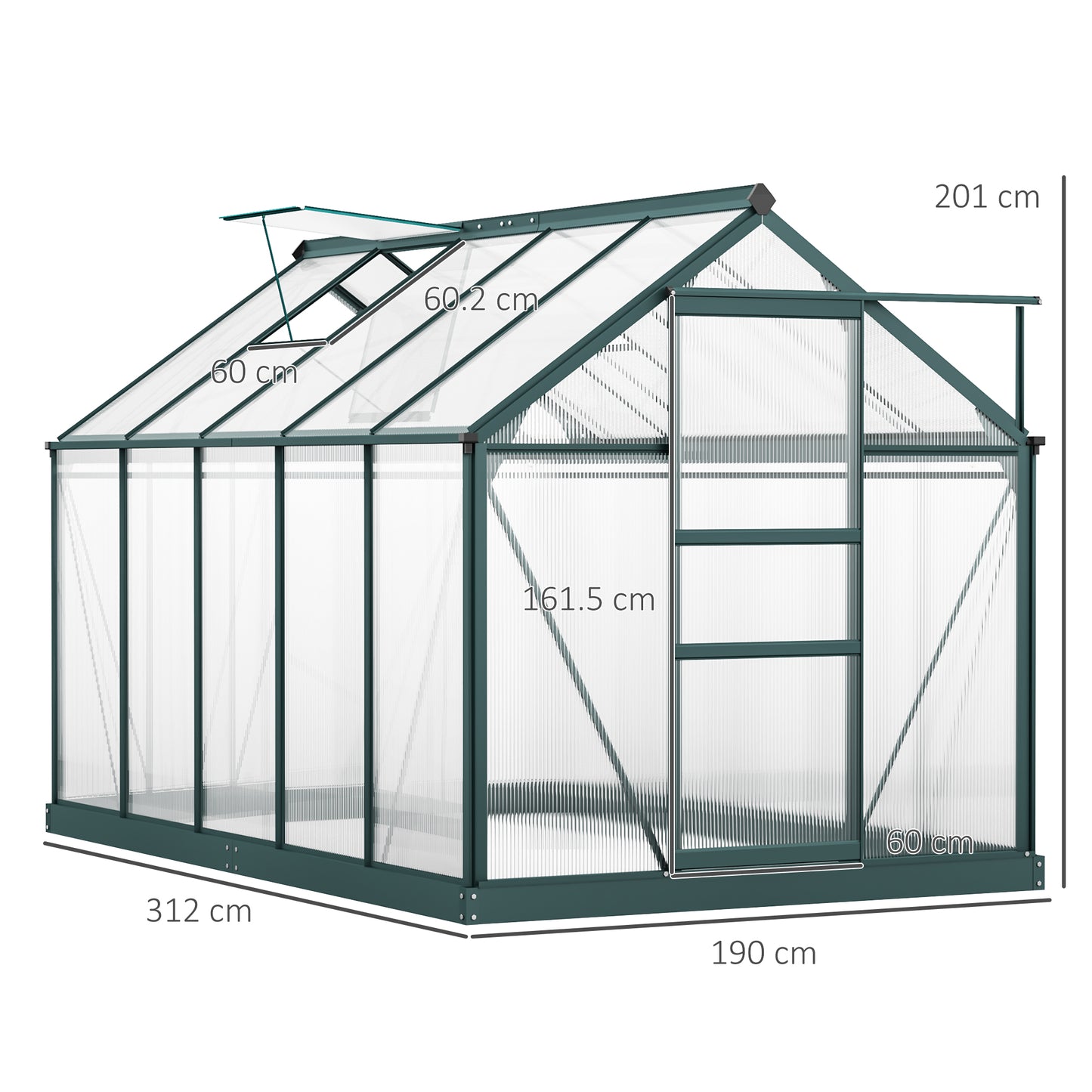 outsunny-aluminium-frame-greenhouse-large-walk-in-greenhouse-garden-plants-grow-galvanized-base-w-slide-door-10ft-x-6ft