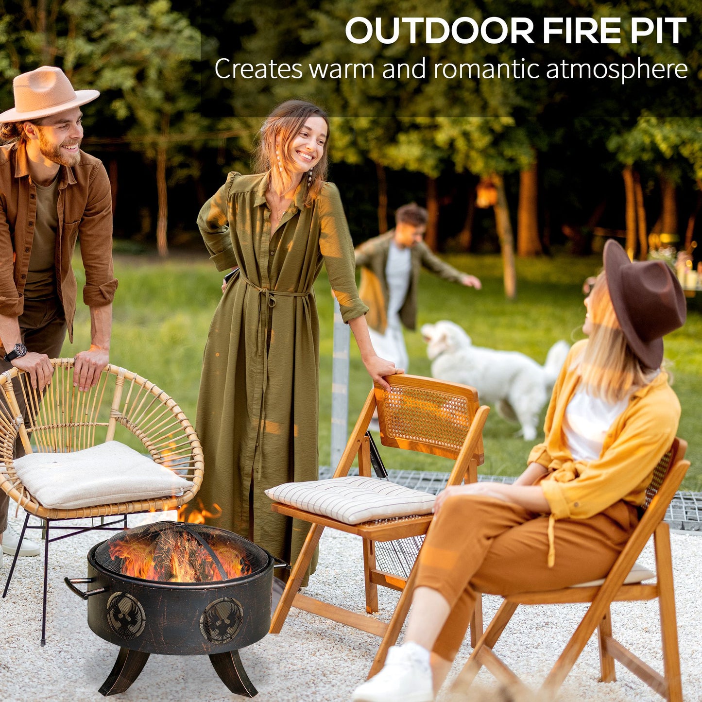 outsunny-outdoor-fire-pit-patio-heater-charcoal-log-wood-burner-with-screen-cover-fire-bowl-with-poker-for-backyard-bronze-tone