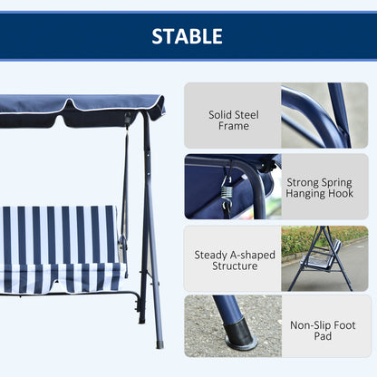 outsunny-3-seater-canopy-swing-chair-heavy-duty-outdoor-garden-bench-with-sun-cover-metal-frame-blue