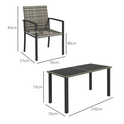 outsunny-outdoor-dining-set-5-pieces-patio-conservatory-with-tempered-glass-tabletop-4-dining-chairs-mixed-grey