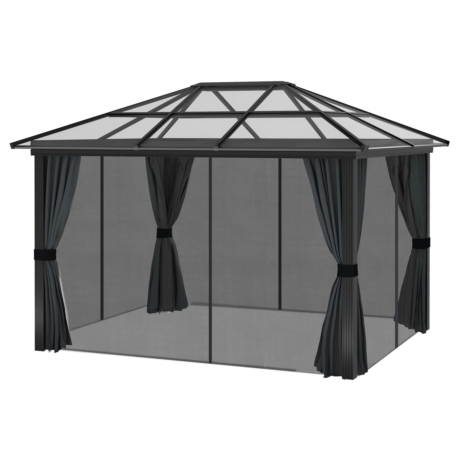 outsunny-3-x-3-6m-hardtop-gazebo-with-uv-resistant-polycarbonate-roof-and-aluminium-frame-garden-pavilion-with-mosquito-netting-and-curtains