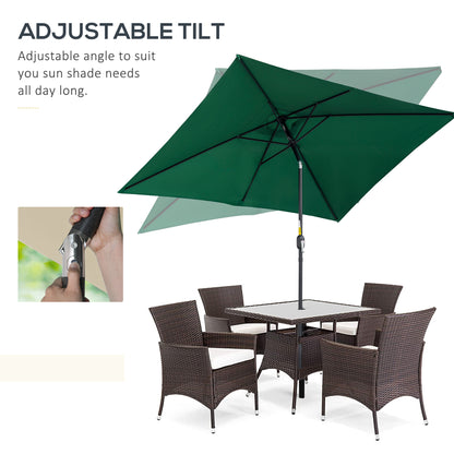 outsunny-3x2m-patio-parasol-garden-umbrellas-canopy-with-aluminum-tilt-crank-rectangular-sun-shade-steel-green