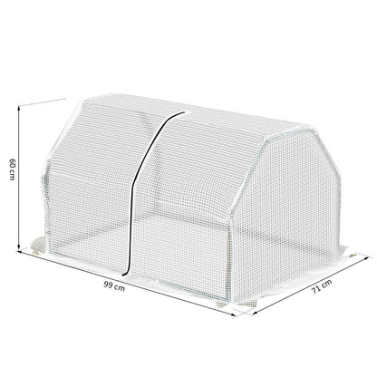 outsunny-mini-greenhouse-portable-garden-greenhouse-metal-frame-grow-house-with-pvc-cover-middle-zip-fastening-99-x-71-x-60-cm-white