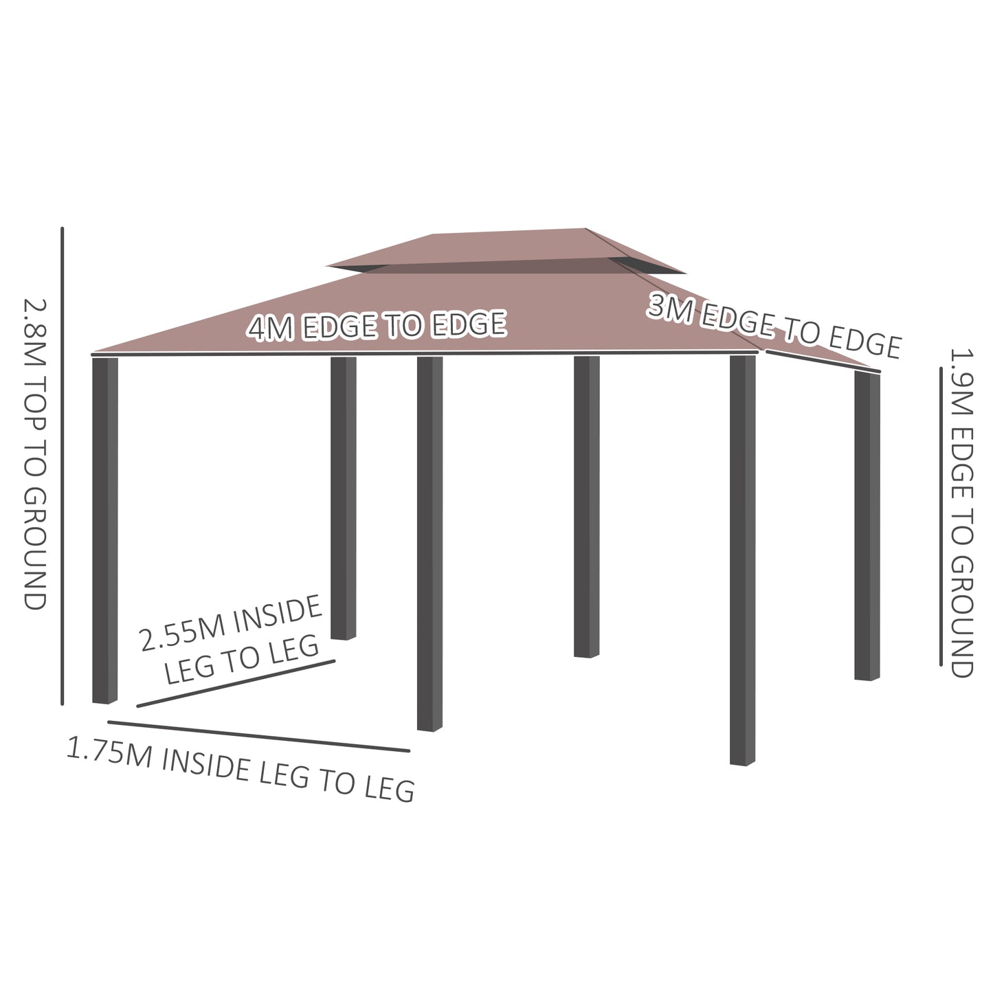 outsunny-4m-x-3m-metal-gazebo-canopy-party-tent-garden-pavillion-patio-shelter-pavilion-with-curtains-sidewalls-brown