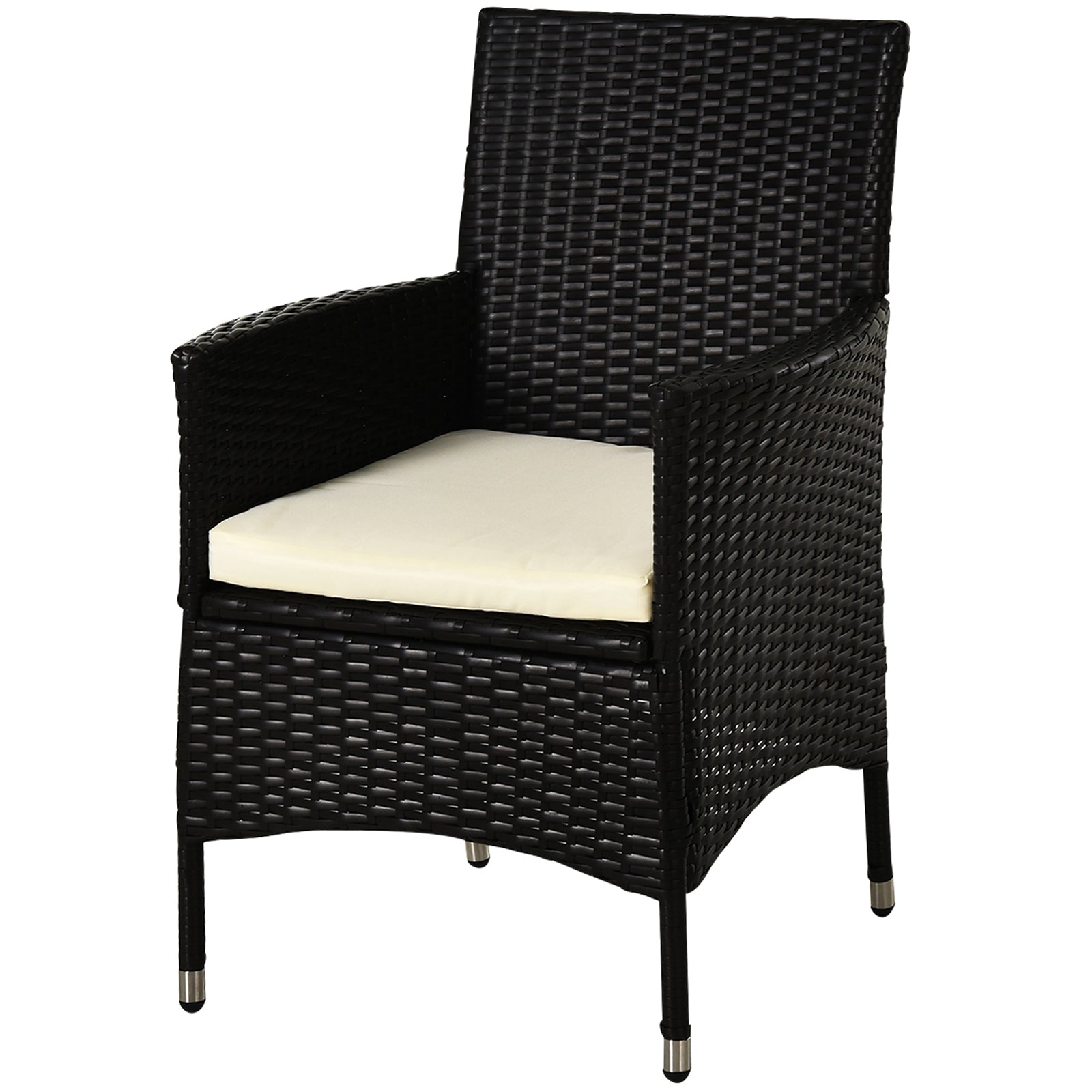 outsunny-2-seater-outdoor-rattan-armchair-dining-chair-garden-patio-furniture-w-armrests-cushions-deep-coffee