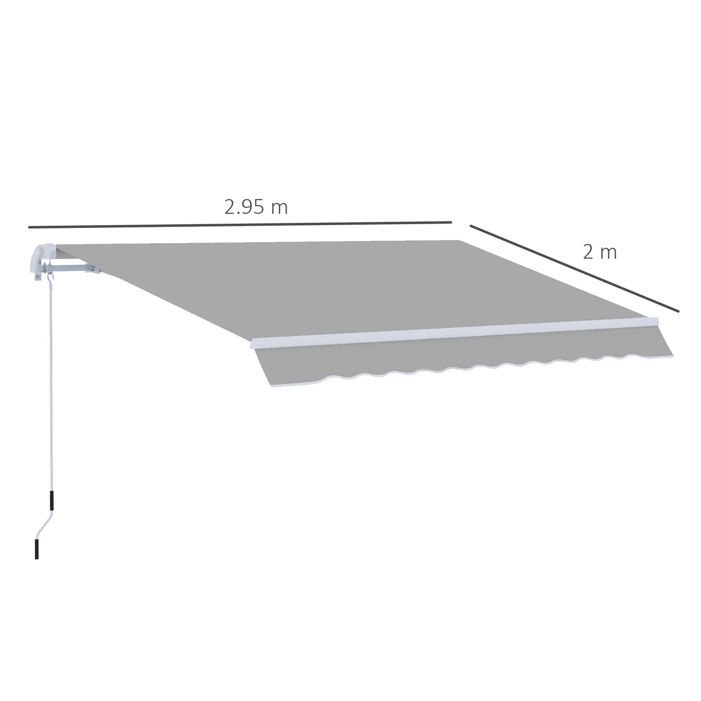 outsunny-window-awning-canopy-garden-outdoor-shelter-patio-sun-shade-uv-blocker-light-weight-aluminium-frame-w-hand-crank-3-x-2m-light-grey