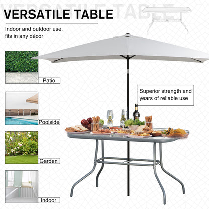 outsunny-aquatex-glass-garden-table-curved-metal-frame-w-parasol-hole-4-legs-outdoor-dining-sturdy-balcony-friends-family-tempered-grey