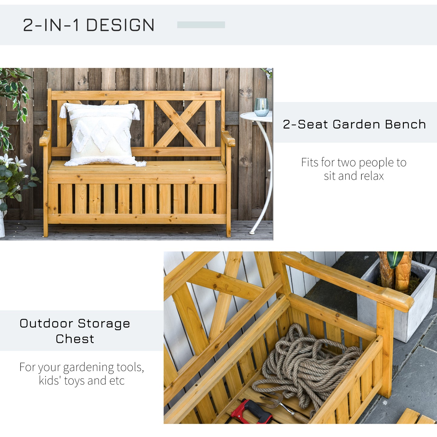 outsunny-wood-garden-bench-2-seater-storage-chest-patio-seating-chair-with-high-back-and-armrest