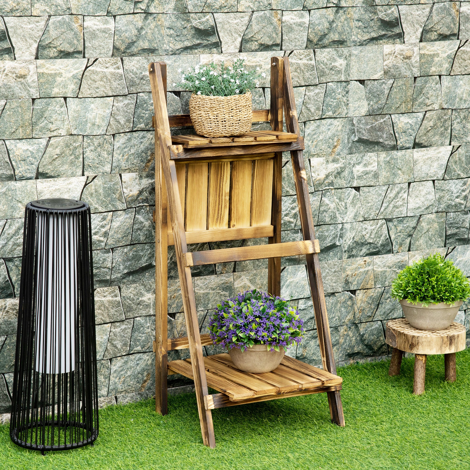 outsunny-3-tier-flower-stand-wood-folding-planter-ladder-display-shelf-rack-for-garden-outdoor-backyard-40lx37wx93hcm