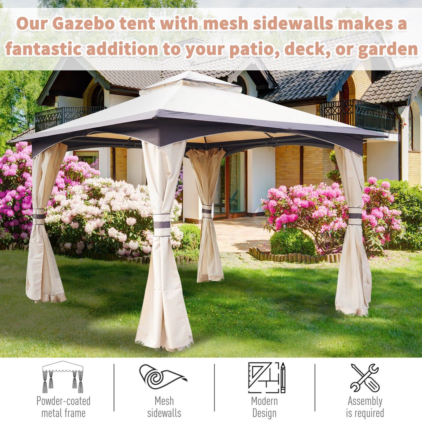 outsunny-3-2m-x-3-2m-vented-roof-steel-frame-gazebo-beige