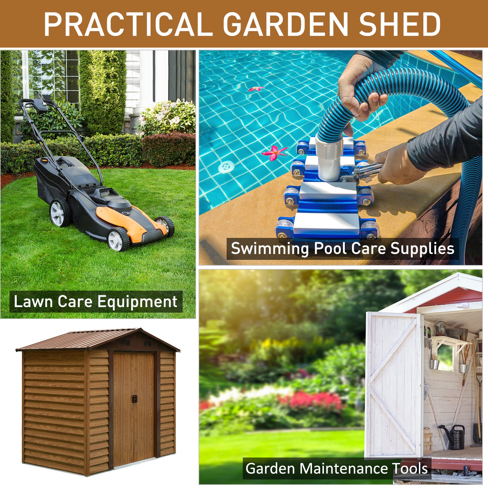 outsunny-8-x-6-5-ft-metal-garden-storage-shed-apex-store-for-gardening-tool-with-foundation-ventilation-and-lockable-door-brown