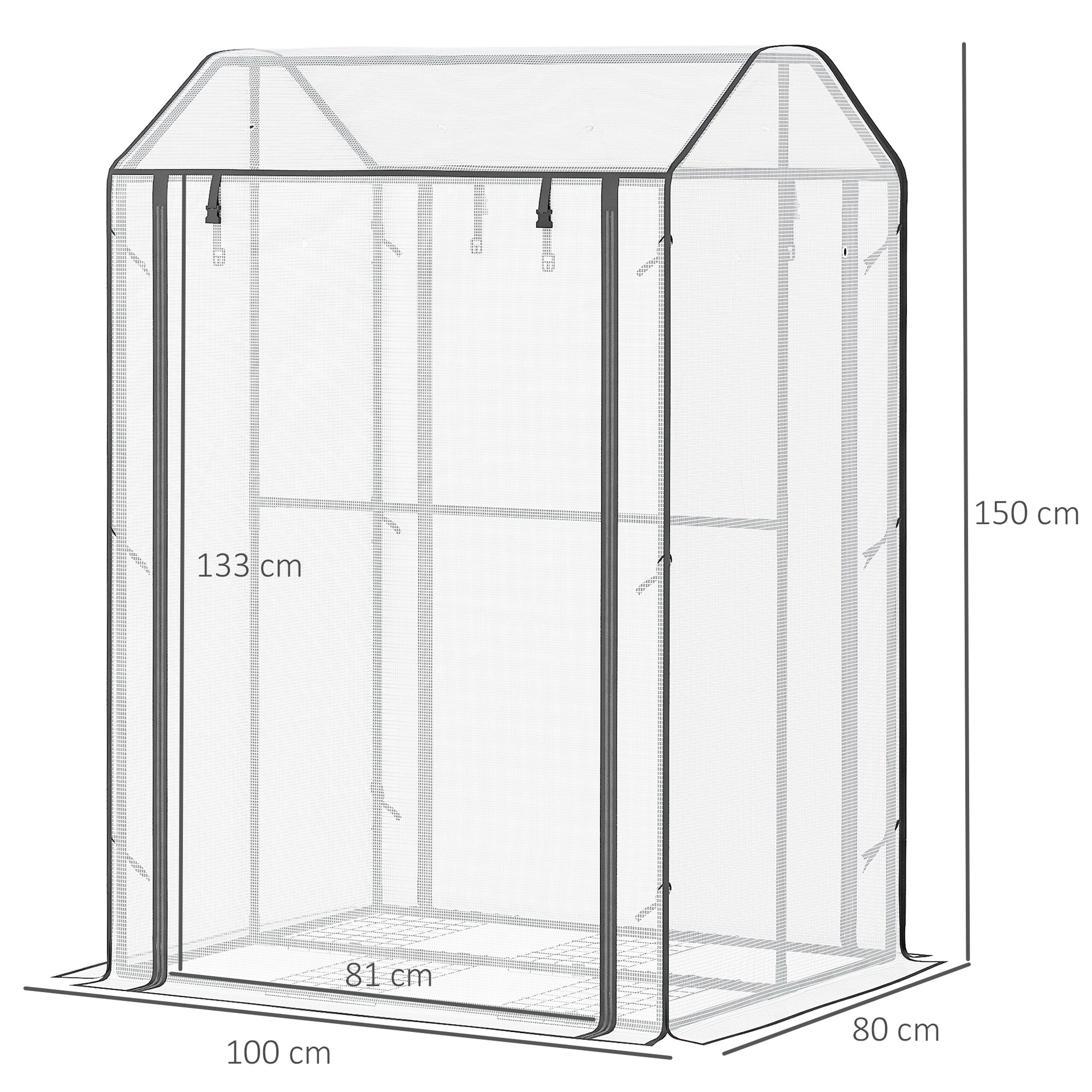 outsunny-mini-greenhouse-with-shelves-portable-garden-grow-house-for-plants-with-roll-up-door-and-vents-100-x-80-x-150cm-white