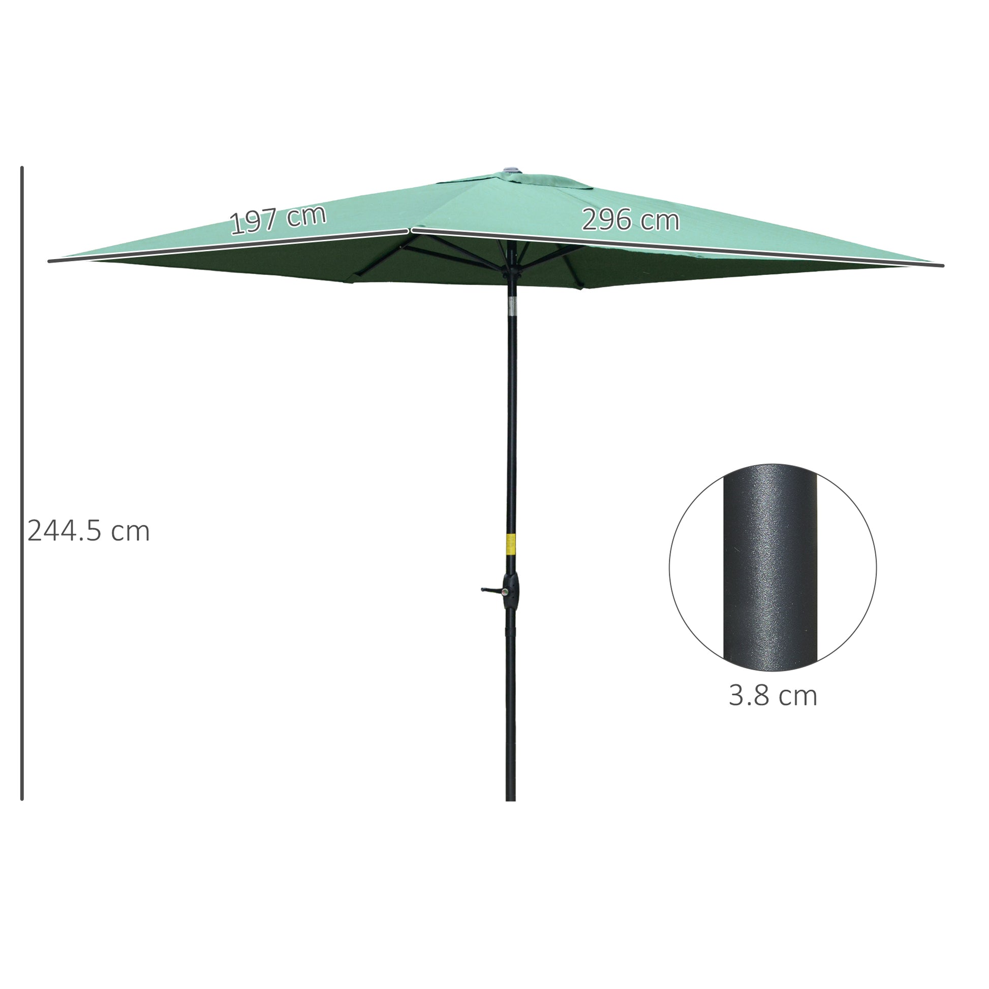 outsunny-2-x-3m-rectangular-market-umbrella-patio-outdoor-table-umbrellas-with-crank-push-button-tilt-green