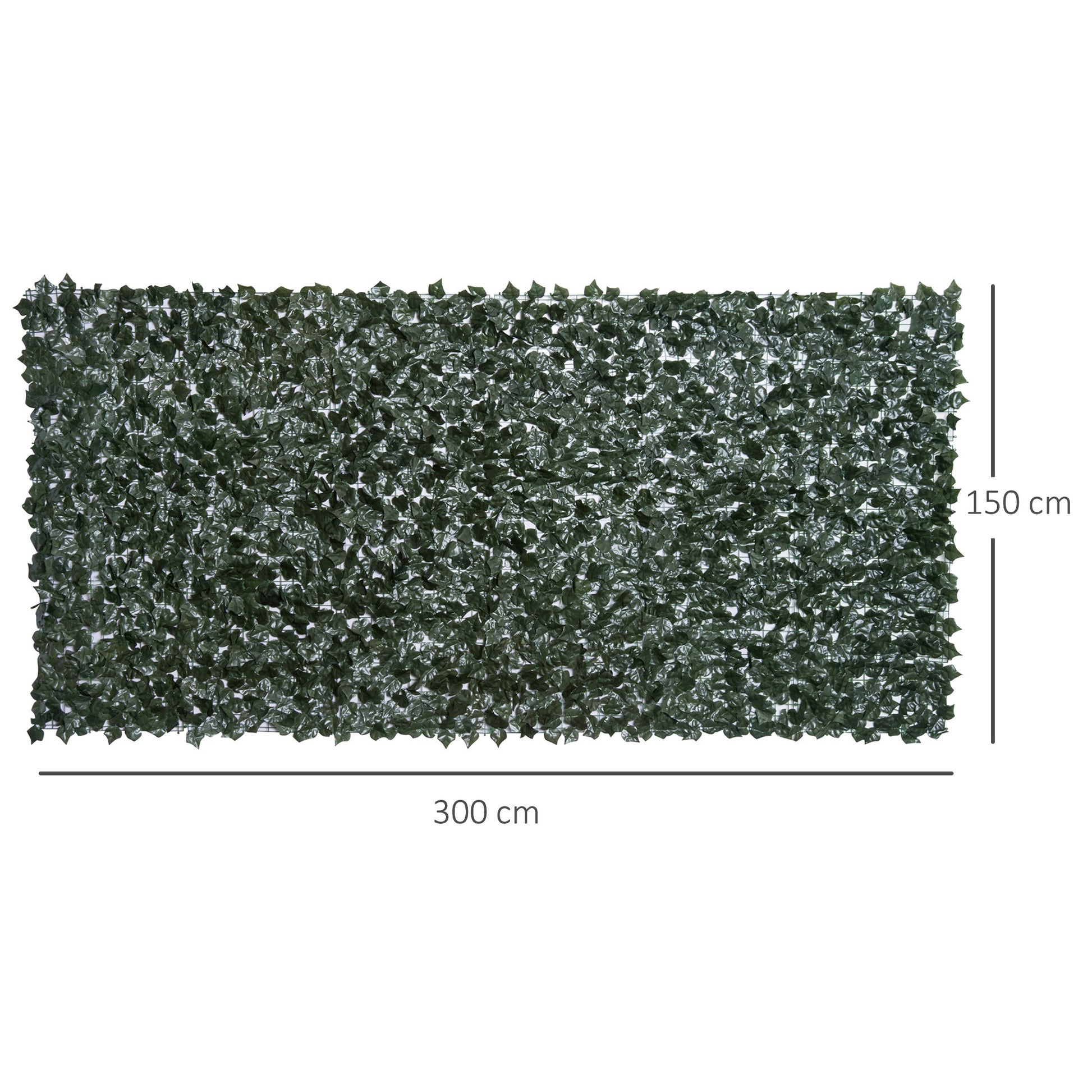 outsunny-set-of-two-artificial-leaf-hedge-screen-privacy-fence-panel-for-garden-outdoor-indoor-decor-dark-green-3-x-1-5-m