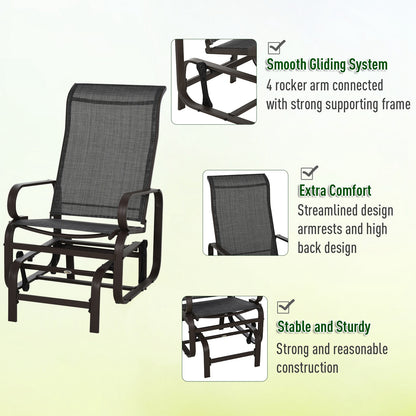 outsunny-3-piece-outdoor-swing-chair-with-tea-table-set-patio-garden-rocking-furniture