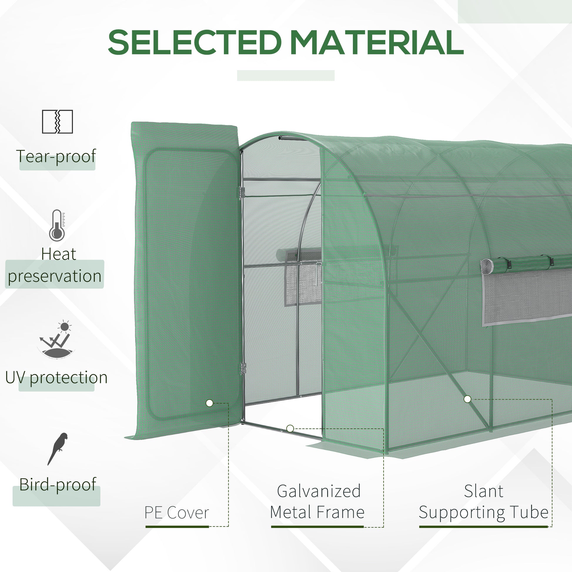 outsunny-large-walk-in-greenhouse-plant-gardening-tunnel-hot-house-with-metal-hinged-door-galvanised-steel-frame-mesh-windows-3-x-2m