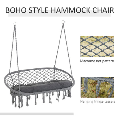 outsunny-hanging-hammock-chair-cotton-rope-porch-swing-with-metal-frame-and-cushion-large-macrame-seat-for-garden-bedroom-living-room-dark-grey